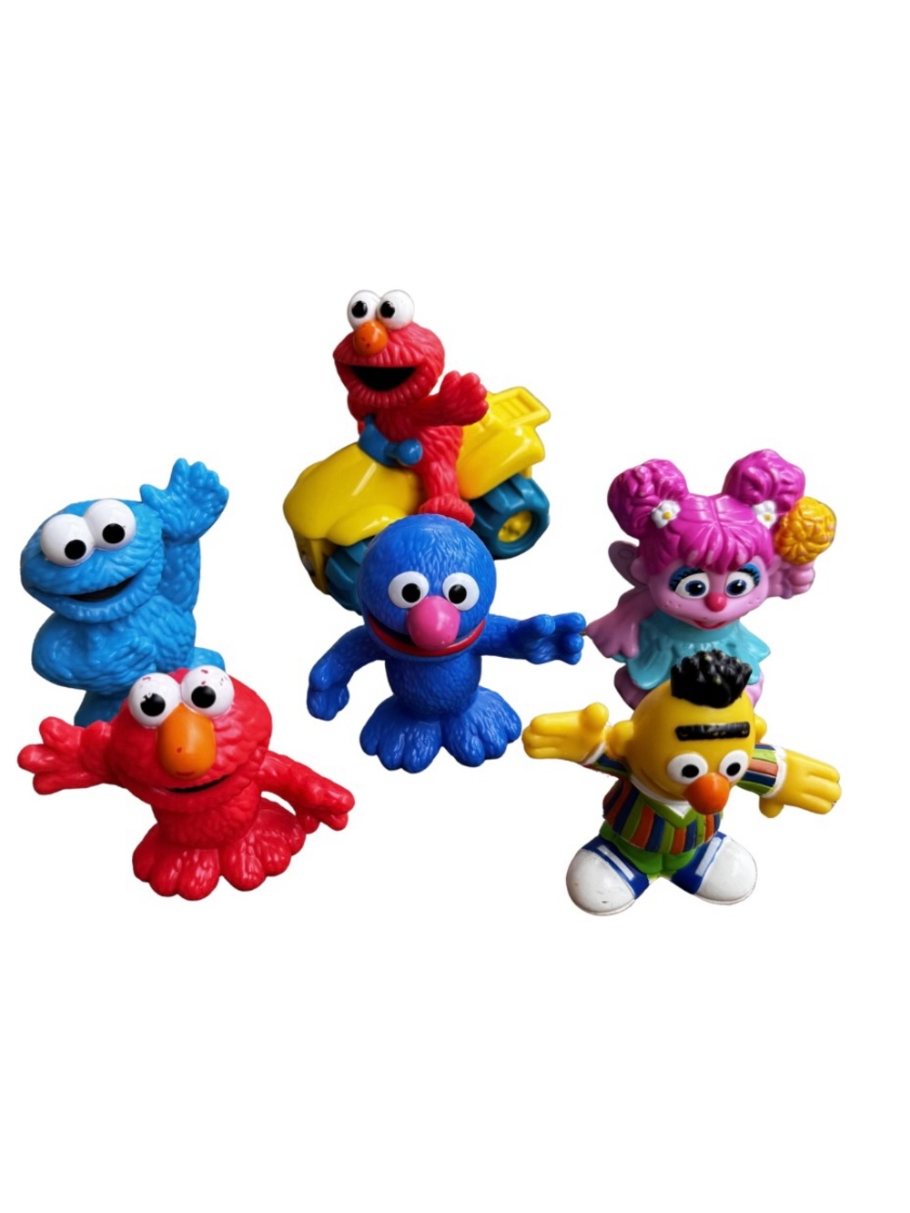 Sesame Street Toy Lot of 6